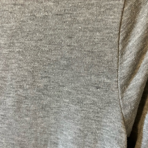 Anthropologie Little Yellow Button Mixed Media Peplum Top Women's Size Small - Picture 9 of 9